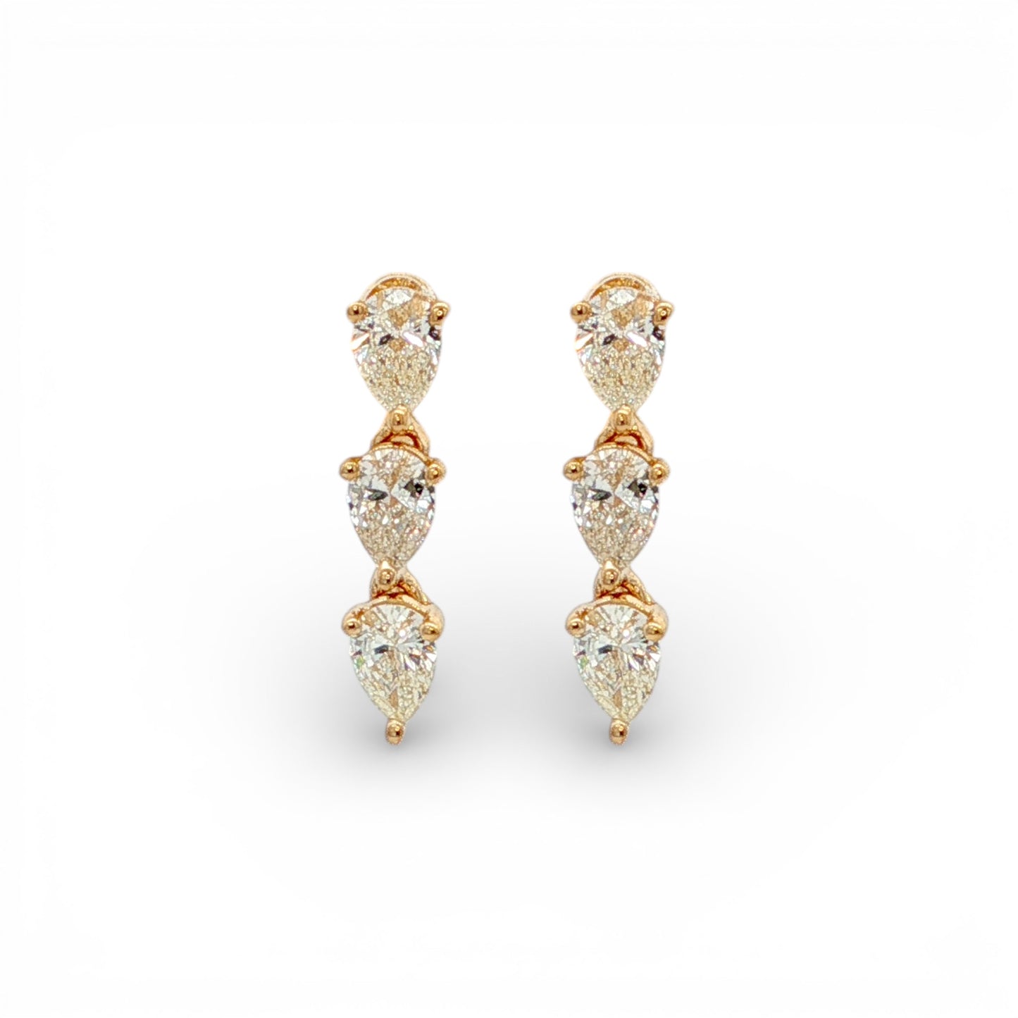 0.59 CT Diamond Earrings