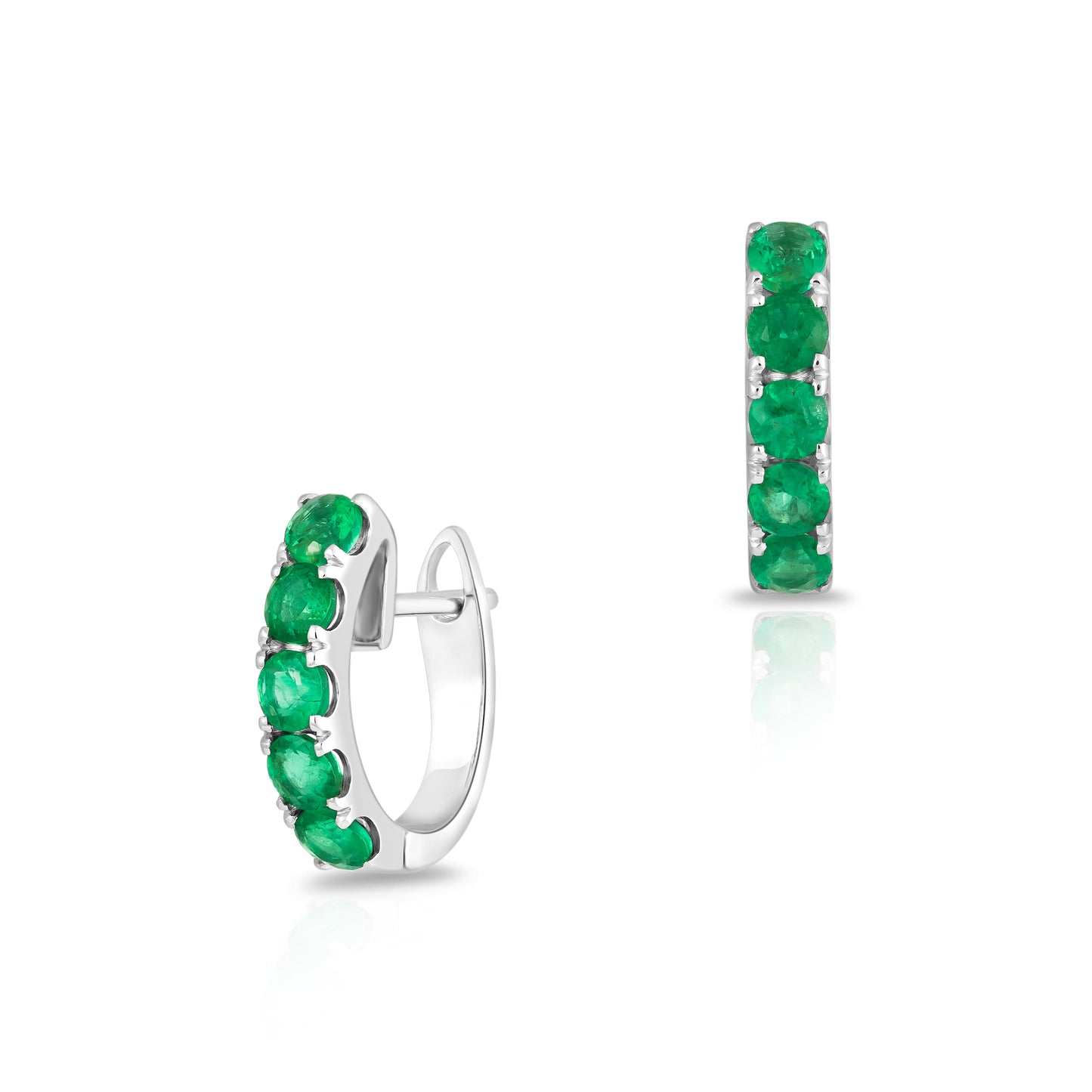 0.99 CT Emerald Huggies