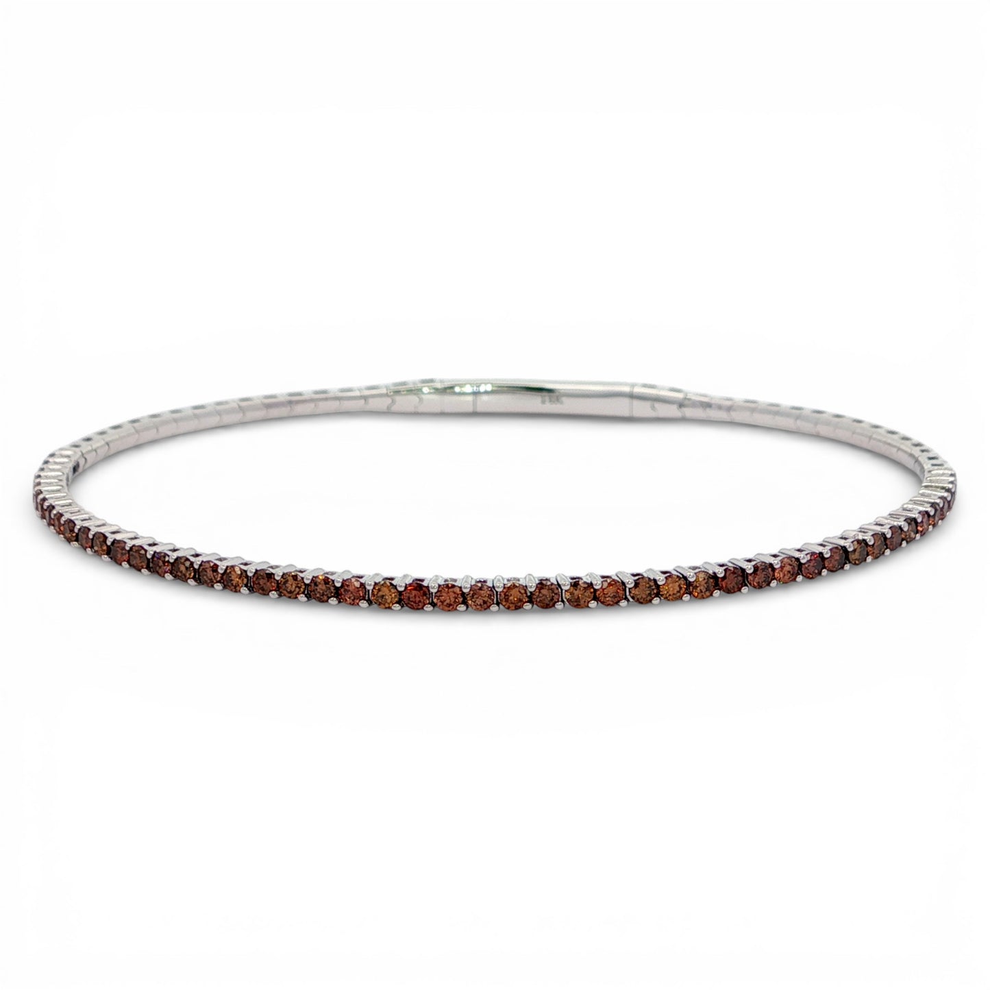 0.94 CT Brown Diamond Bracelet
