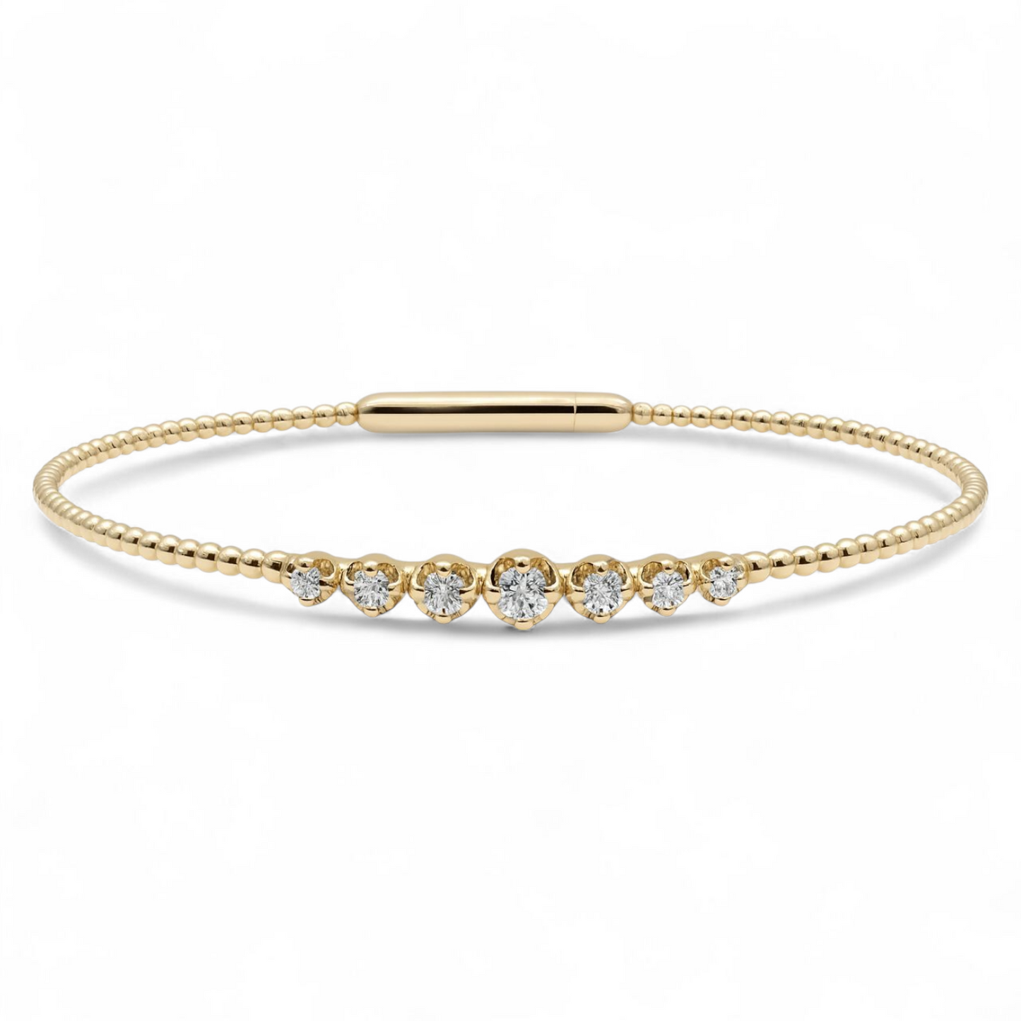 0.23 CT Diamond Flex Bangle