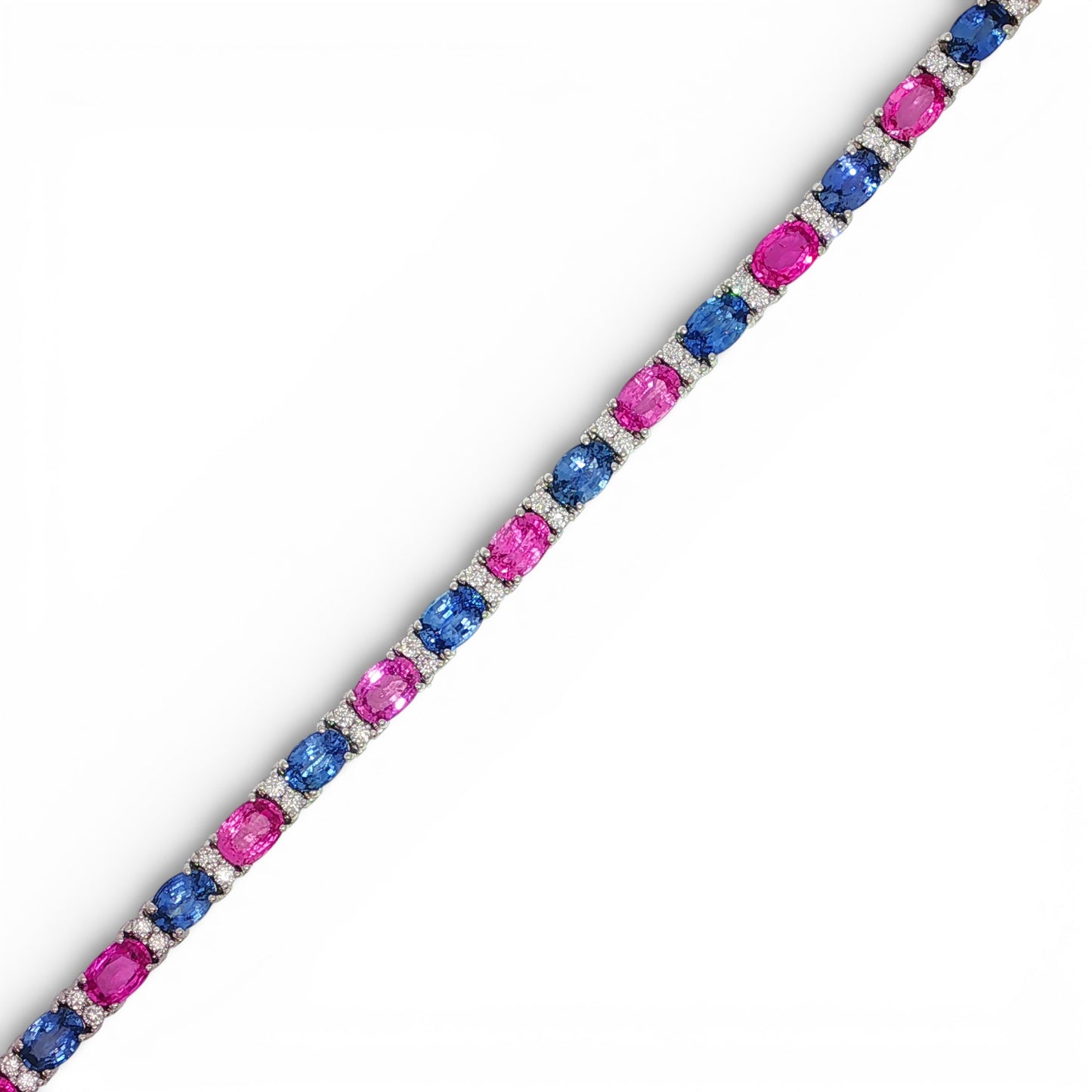 19.34 CT Sapphire Bracelet