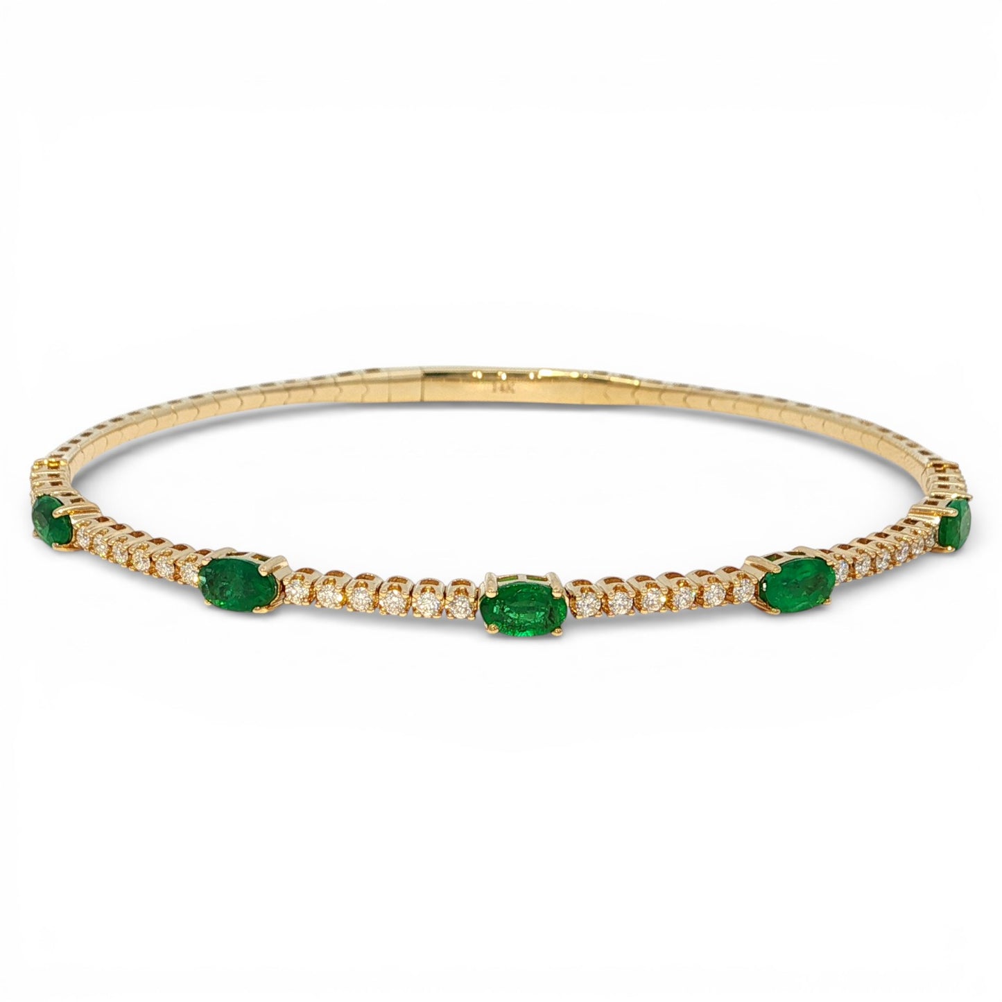 1.61 CT Emerald Bracelet