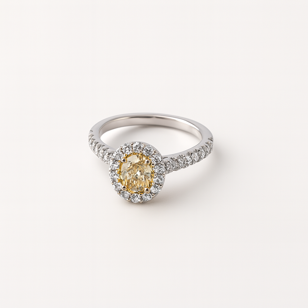 1.00 CT White Diamond Ring