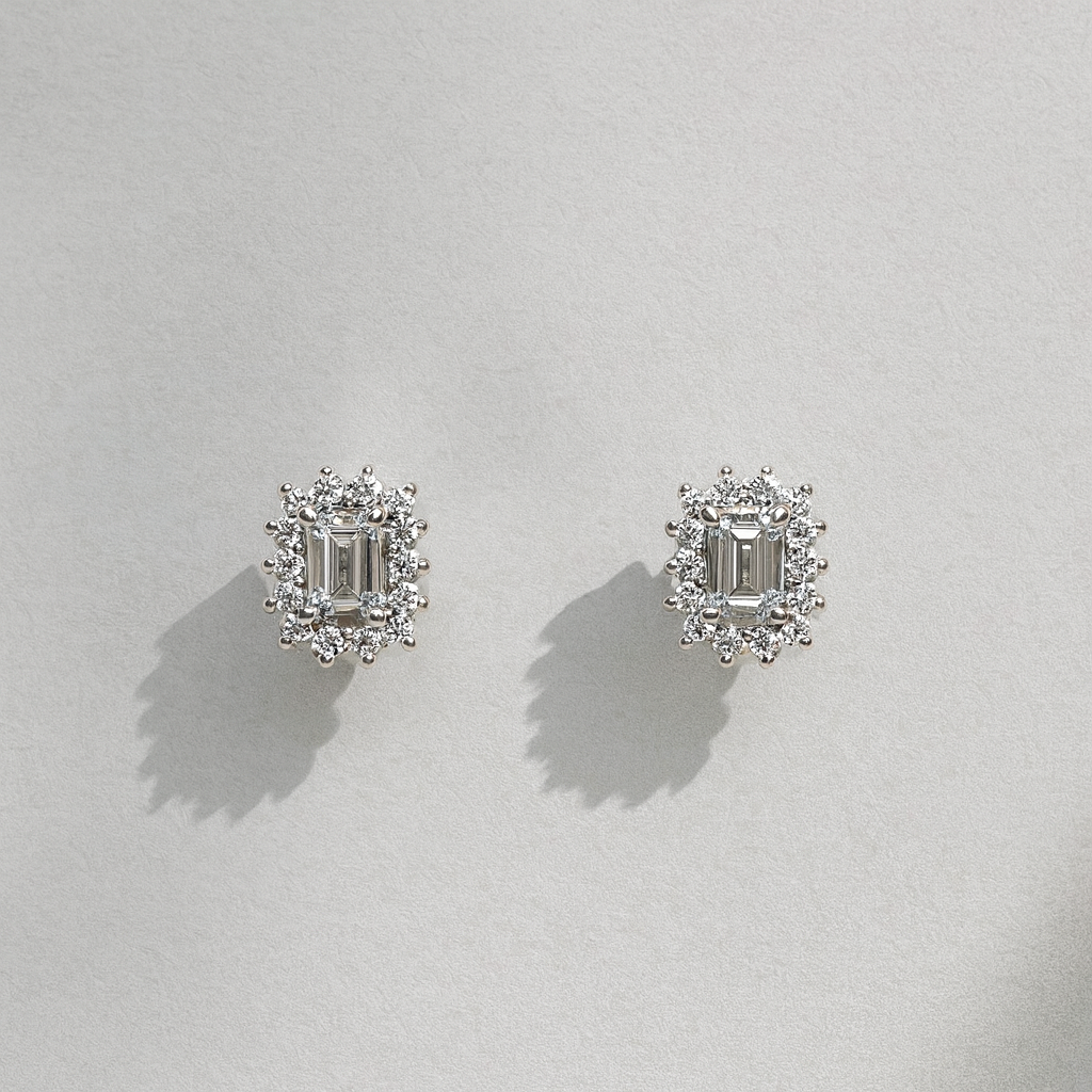 0.37 CT Diamond Studs