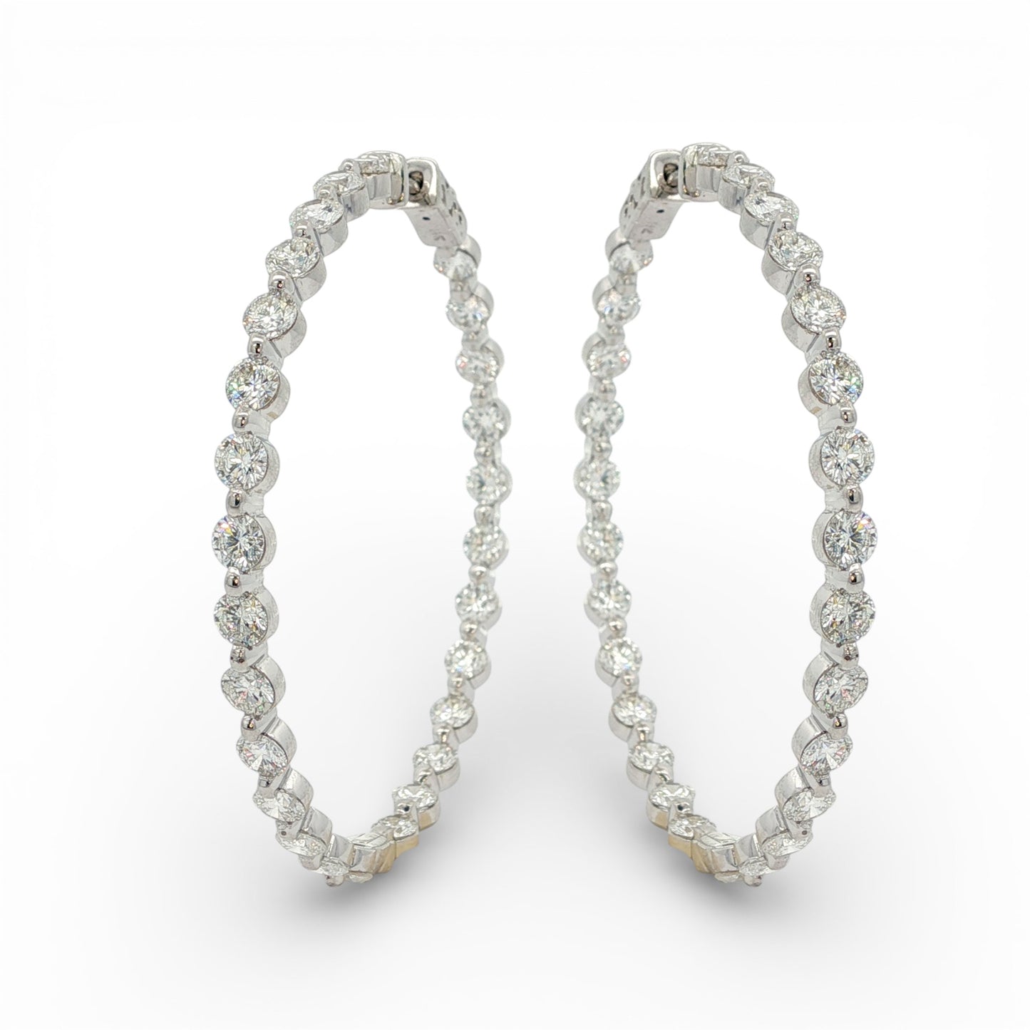 9.18 CT Diamond Earrings