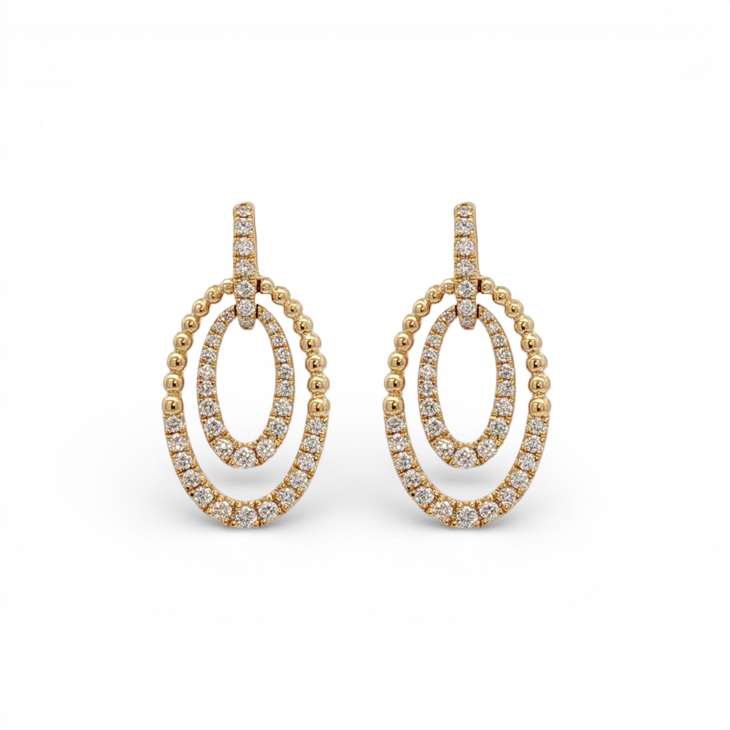 0.44 CT Diamond Earrings