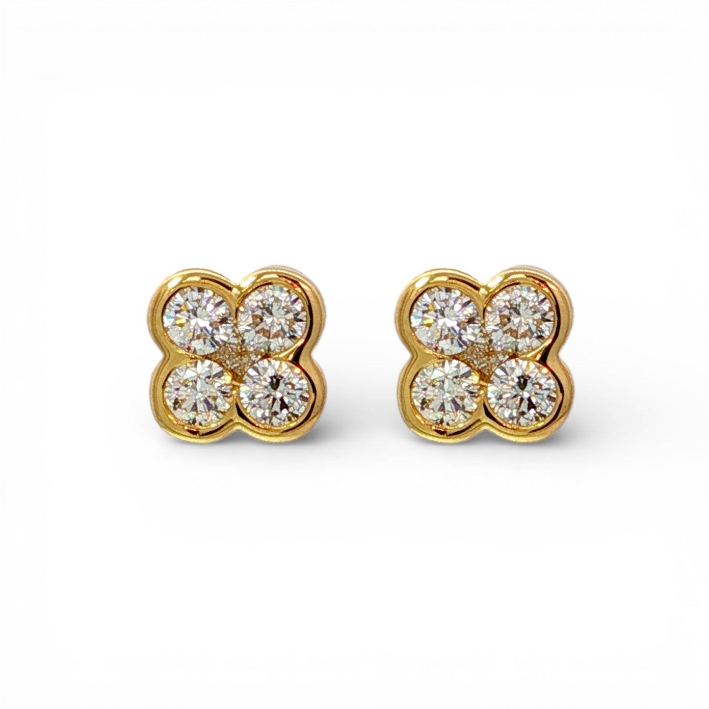 0.71 CT Diamond Earrings