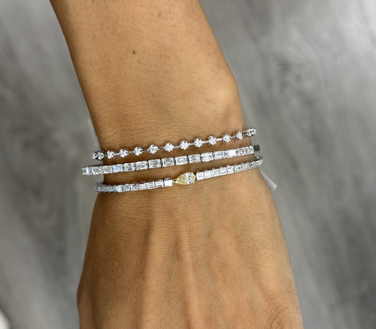 2.17 CT Flexible Diamond Bracelet