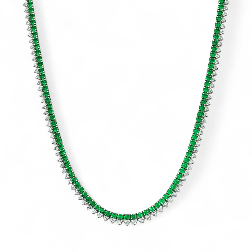 5.06 CT Emerald Necklace