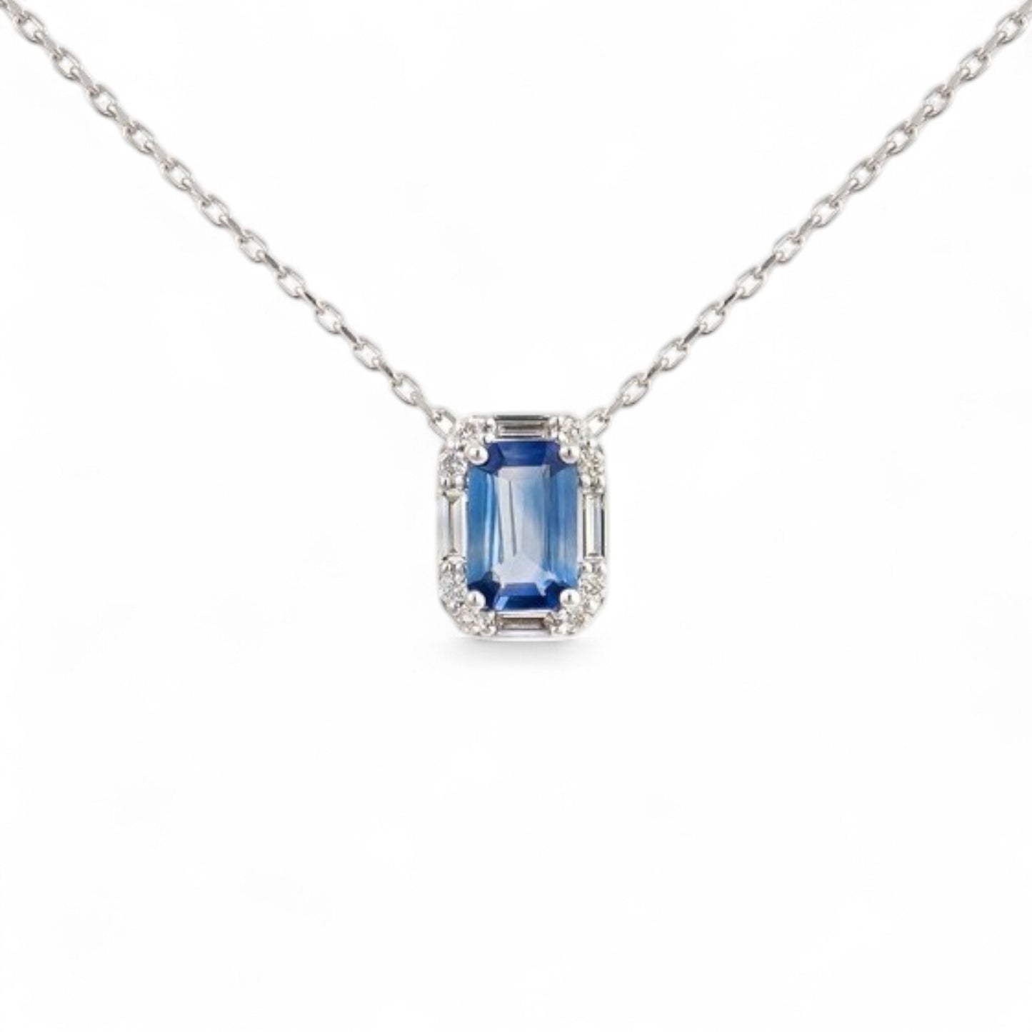 0.59 CT Sapphire Pendant