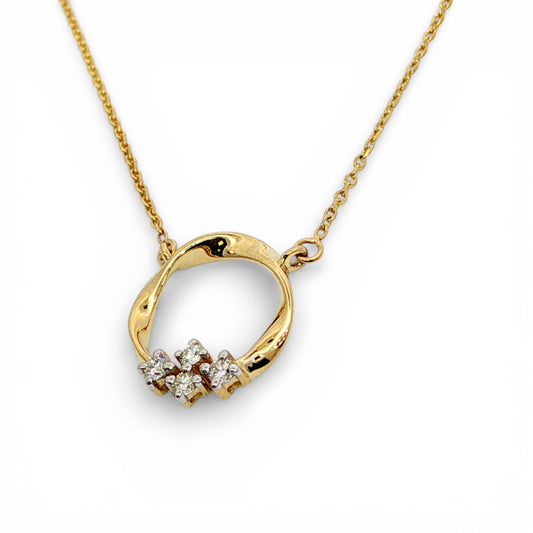 0.02 CT Diamond Pendant