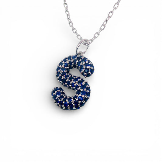 0.62 CT Blue Sapphire Pendant