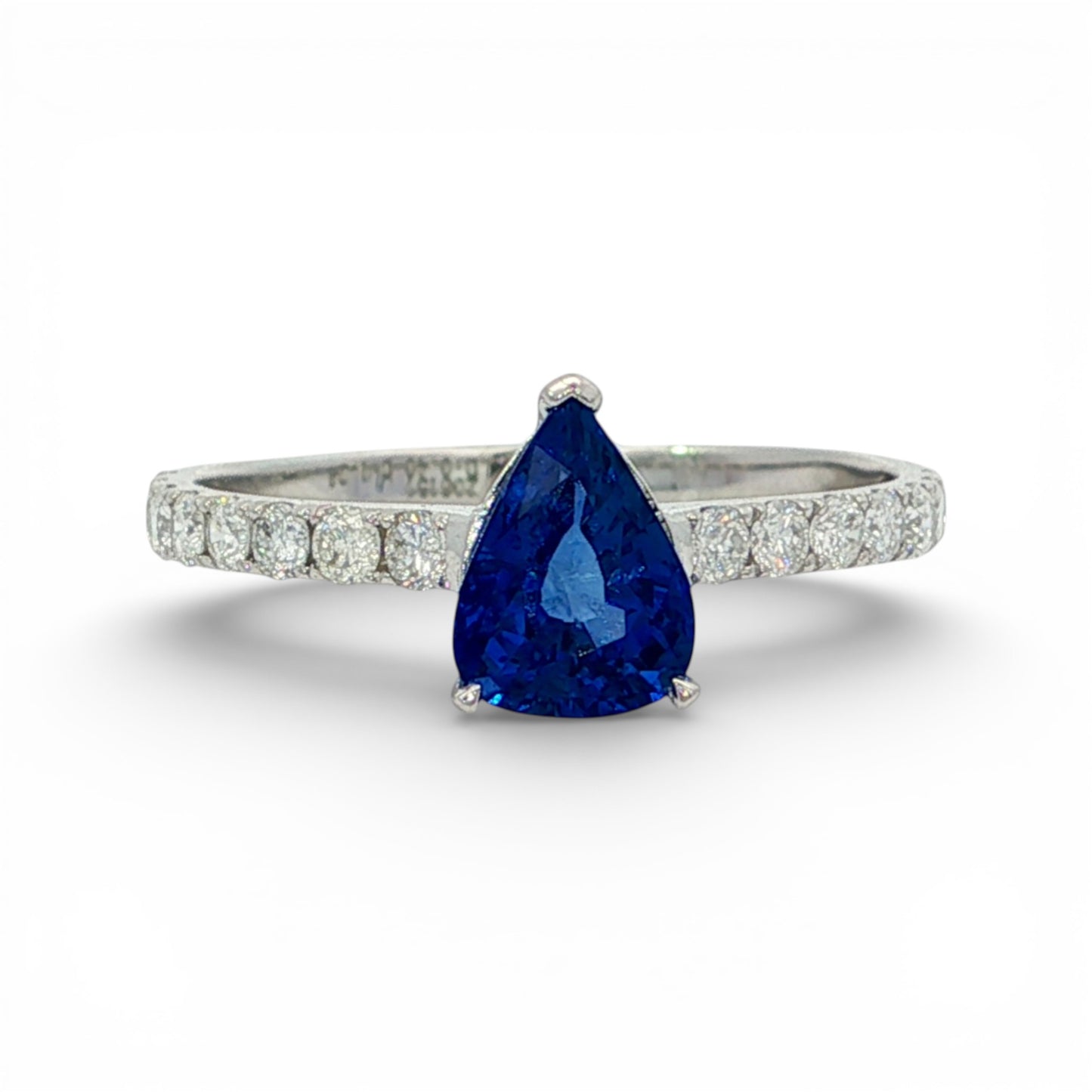 1.64 CT Blue Sapphire Ring