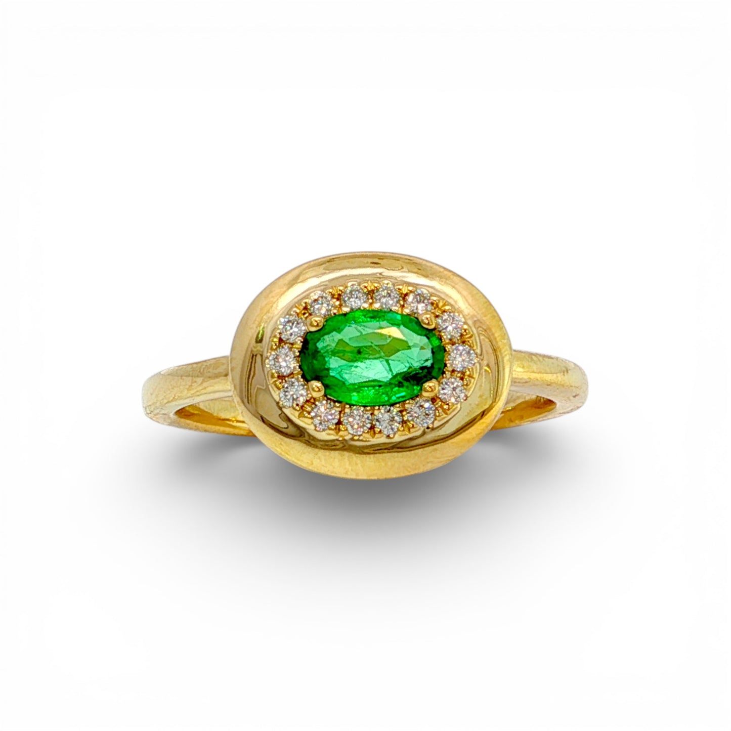 0.47 CT Emerald Ring