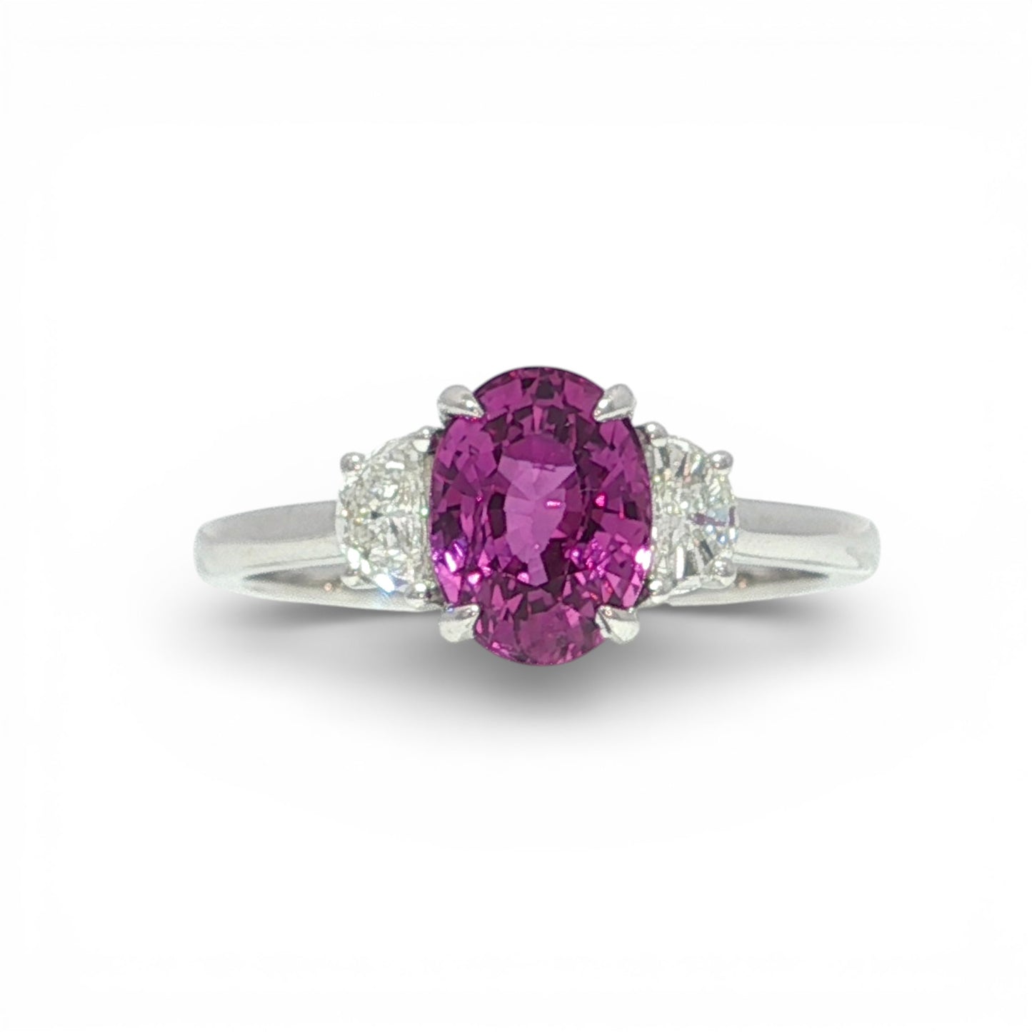 2.08 CT Purple Sapphire ring