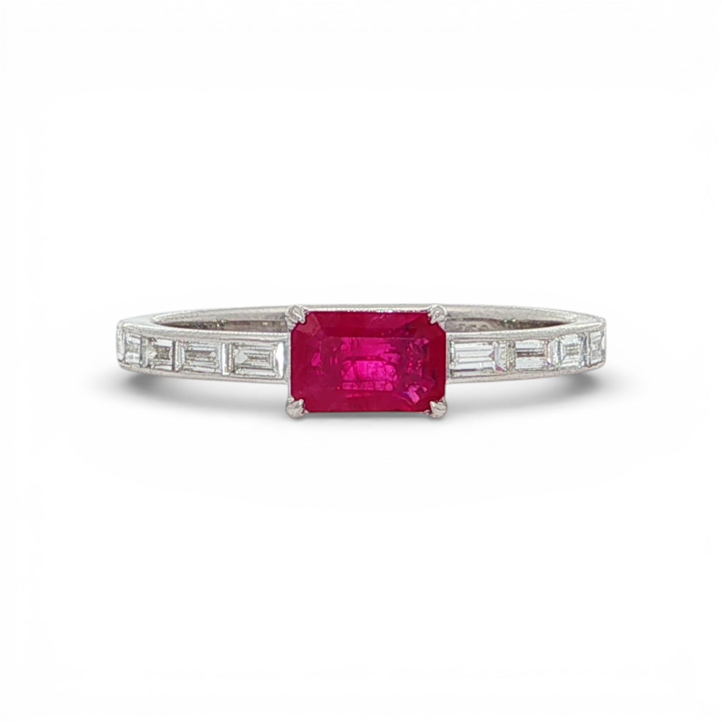 0.79 CT Ruby Ring