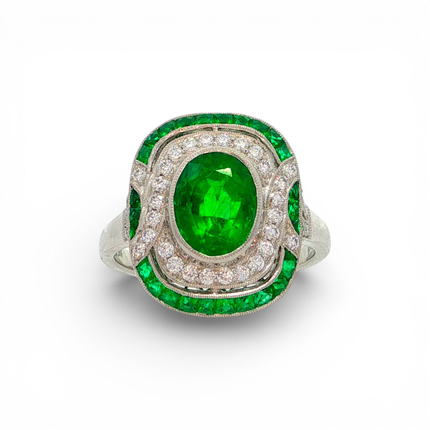 2.50 CT Emerald Ring