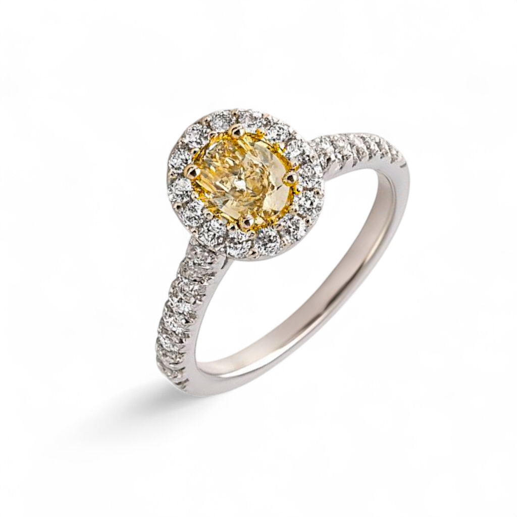 1.00 CT White Diamond Ring