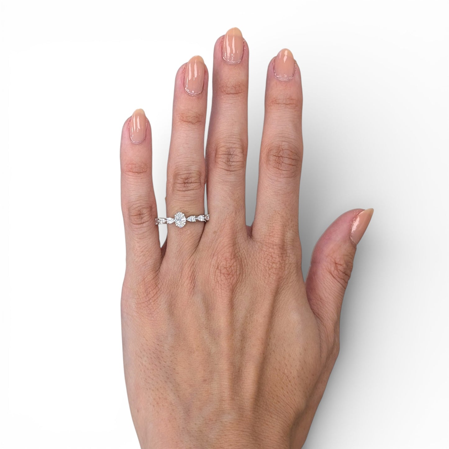 0.89 CT Diamond Ring