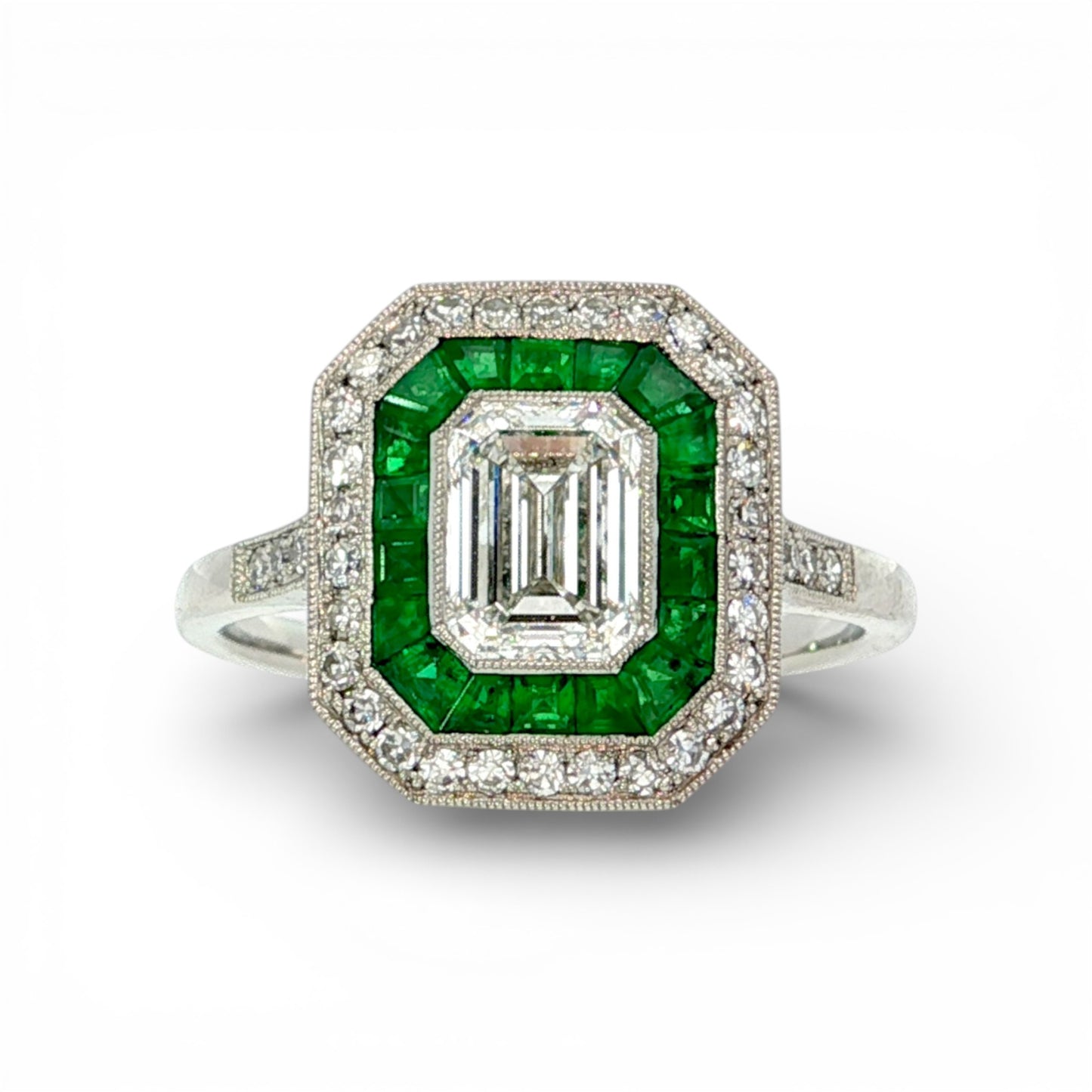 1.61 CT Emerald Ring