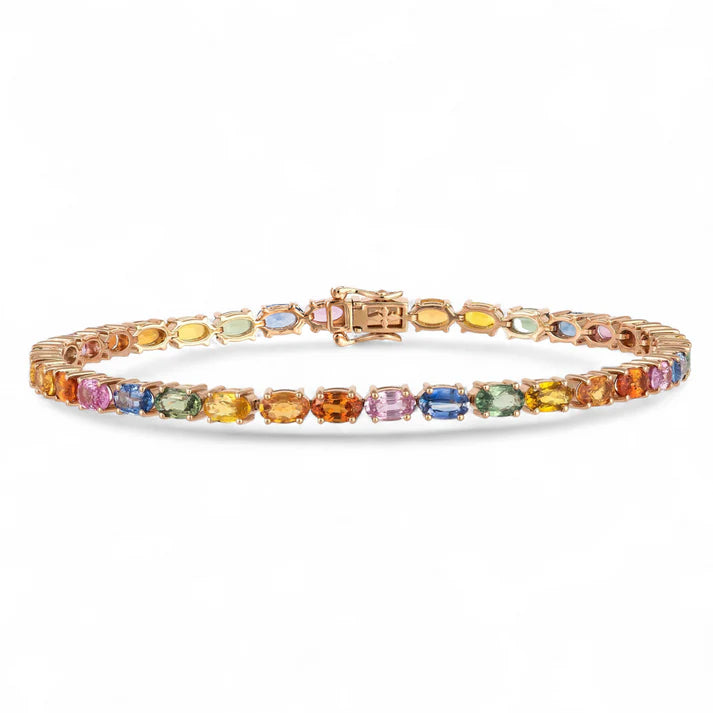 10.99 CT Rainbow Bracelet