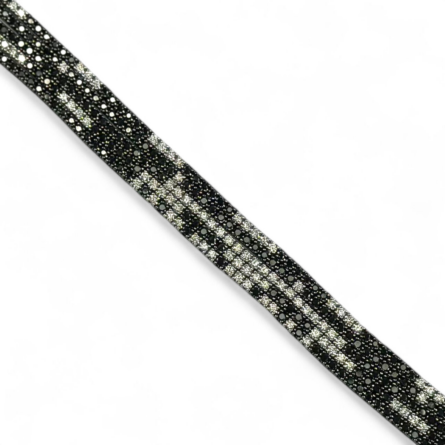 9.94 CT Black & White Bracelet