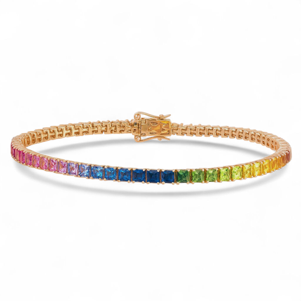 7.92 CT Rainbow Bracelet