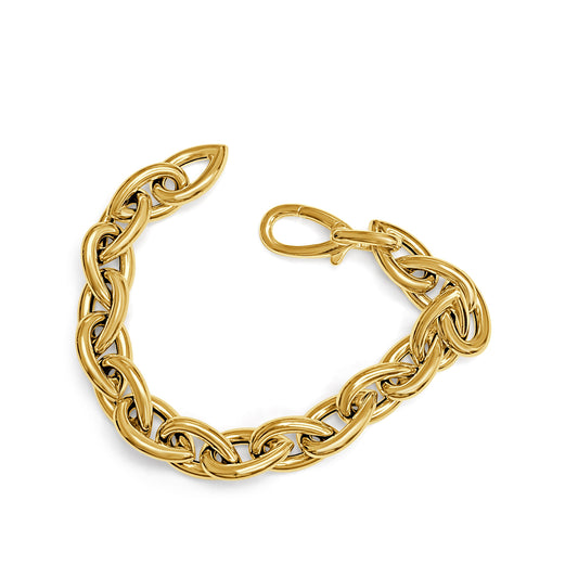 14k Gold Link Bracelet