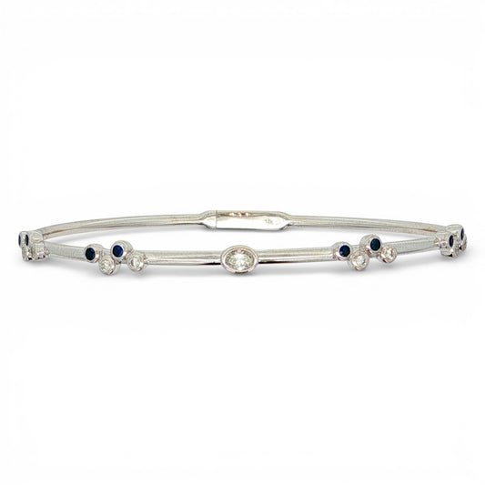 0.53 CT Blue Sapphire Bracelet