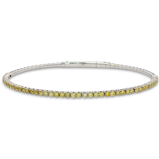 1.05 CT Yellow Diamond Bracelet