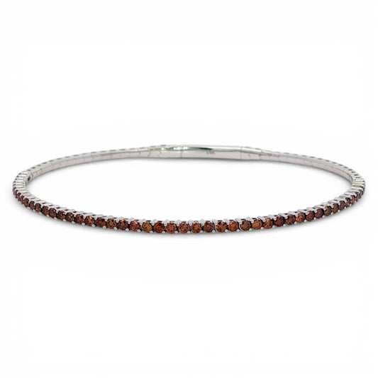 0.94 CT Brown Diamond Bracelet