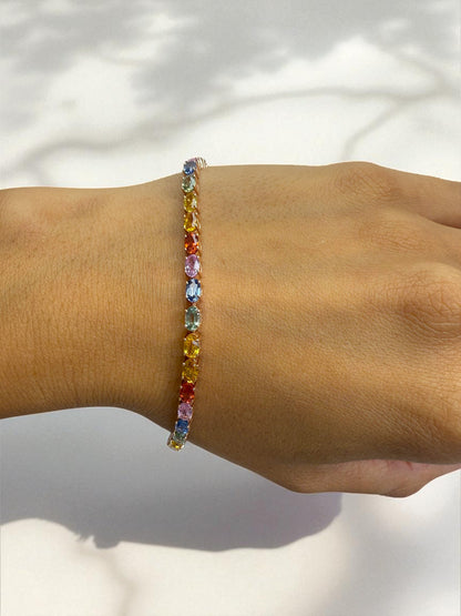 10.99 CT Rainbow Bracelet