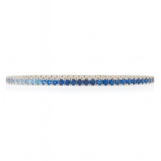 3.44 CT Sapphire & Diamond Bracelet