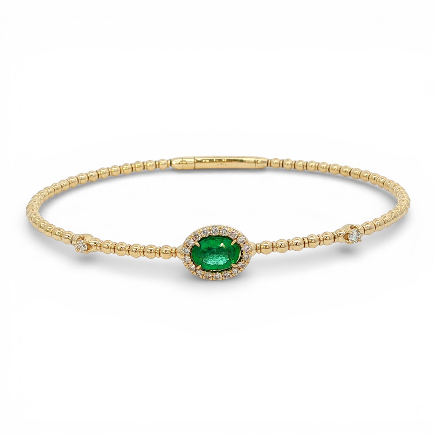 0.82 CT Emerald Bracelet