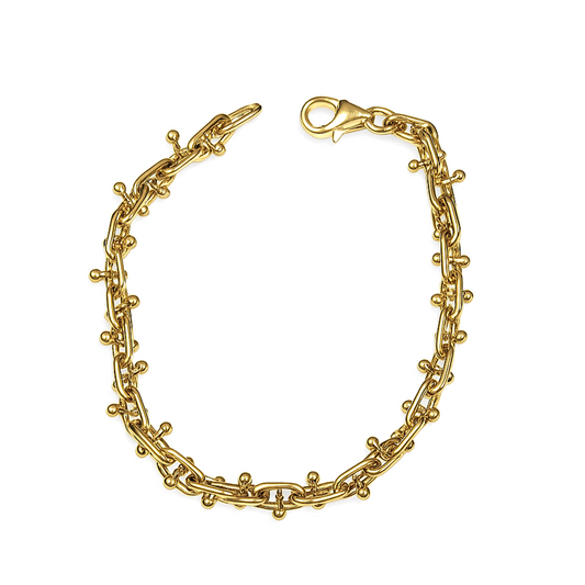 Gold Charm Bracelet