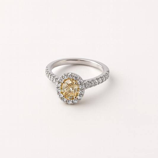1.00 CT White Diamond Ring