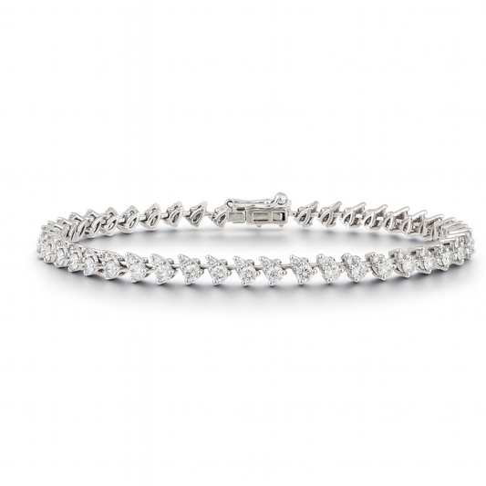 3.45 CT Diamond Link Bracelet