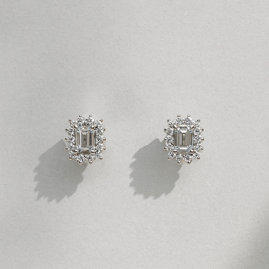 0.37 CT Diamond Studs