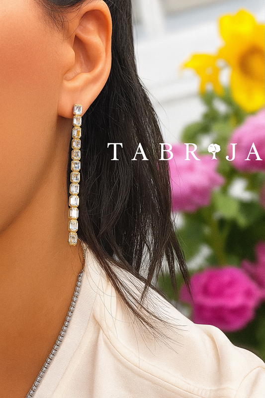 7.61 CT Yellow Diamond Earrings