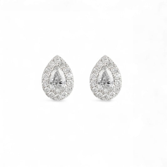 0.27 CT White Gold Diamond Studs