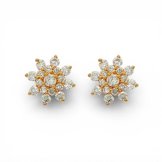 0.64 CT Diamond Earrings