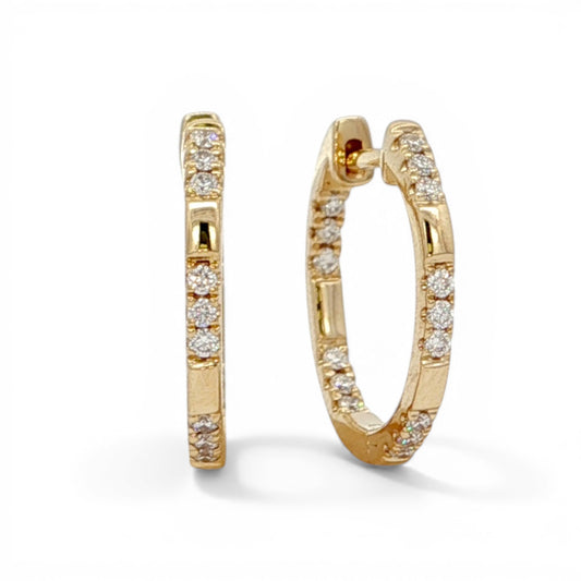 0.22 CT Diamond Earrings