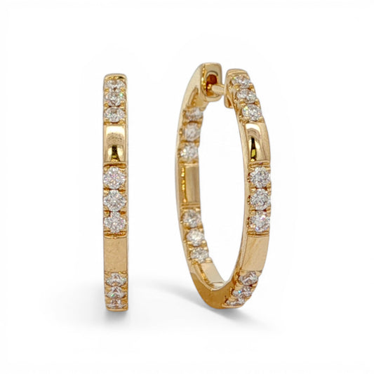 0.55 CT Diamond Earrings