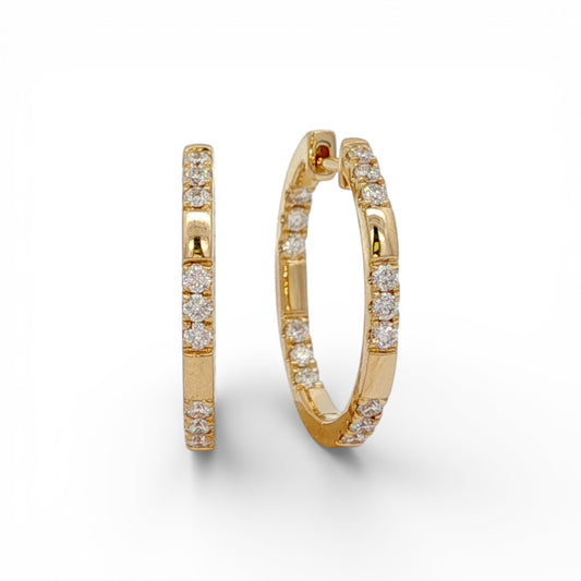 0.55 CT Diamond Earrings