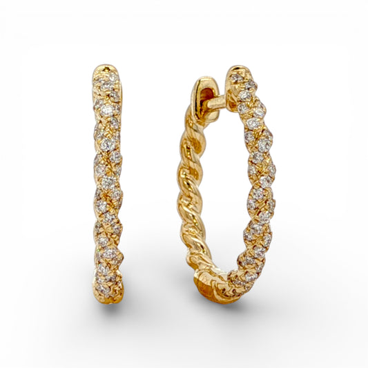 0.24 CT Diamond Earrings