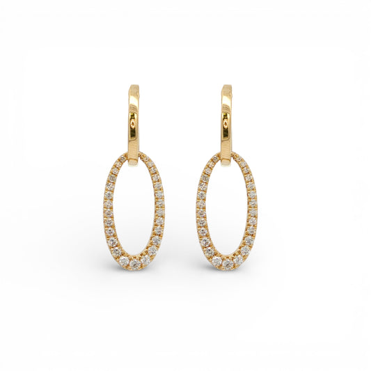 0.41 CT Diamond Earrings
