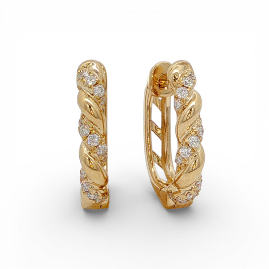 0.27 CT Diamond Earrings