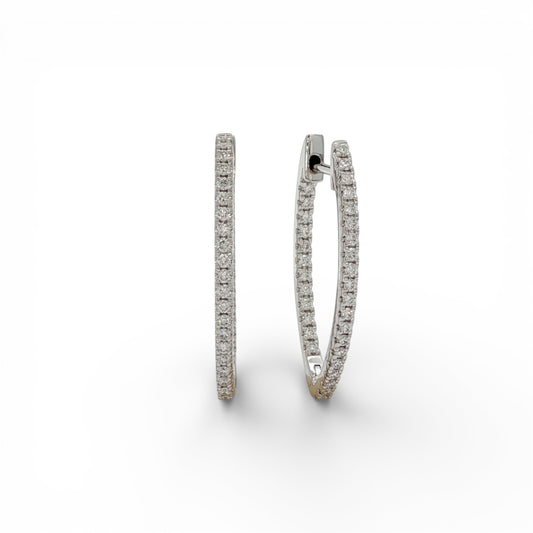 0.46 CT Diamond Earrings