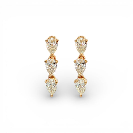 0.59 CT Diamond Earrings