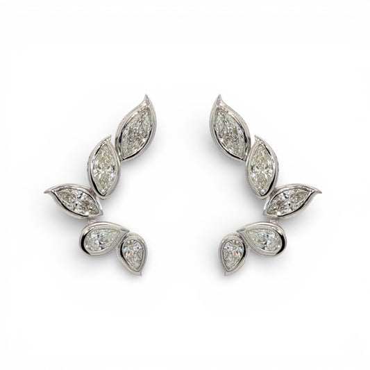 0.87 CT Diamond Earrings
